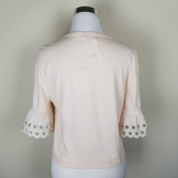 SEE by CHOLE Eyelet Sleeve Shirt - Picture 4 of 7